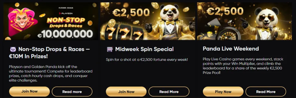 Bonuses and Promotions